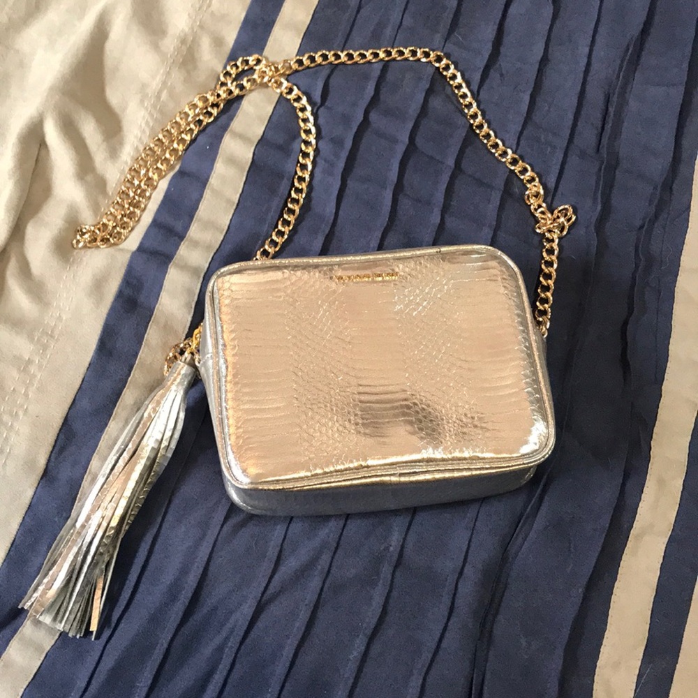 Silver Snake Skin crossbody
